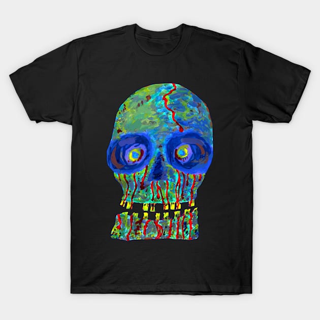 Skull T-Shirt by Rough-Cut Head